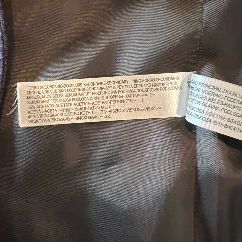 Massimo Dutti Purple Blazer - Picture 10 of 10